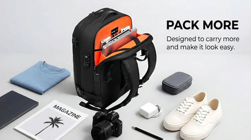 Vorell Aeropack vacuum-compression carry-on backpack